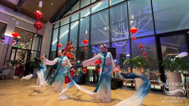 Заказать китайский танец с веерами на праздник в  Москве - лучшие китайские танцоры на мероприятие