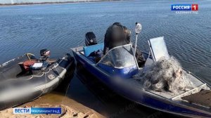 Россия 1 "Вести. Калининград" Браконьер в Калининградском заливе