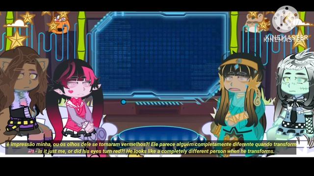 Monster High React to Yuji ItadoriSukuna as New Student GACHA CLUB 