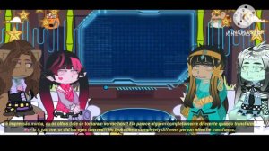 •|Monster High React to Yuji Itadori/Sukuna as New Student|• GACHA CLUB 🇧🇷/🇺🇸