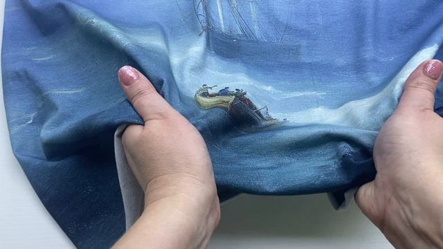 Трикотаж с принтом 