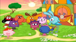 Смешарики - Круглая компания. Обучающий и Развивающий Игровой Мультфильм для Детей