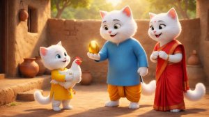 Благословение золотого яйца | Сладкая история о кошках | Приключение кошачьей семьи 🐱