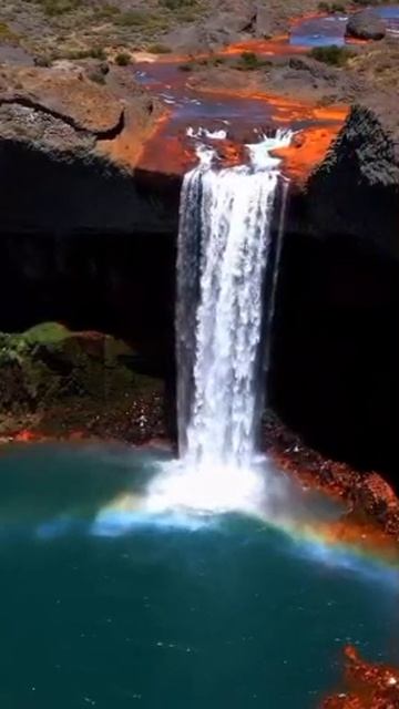 Это водопад Сальто-дель-Агрио в Кавиауэ.