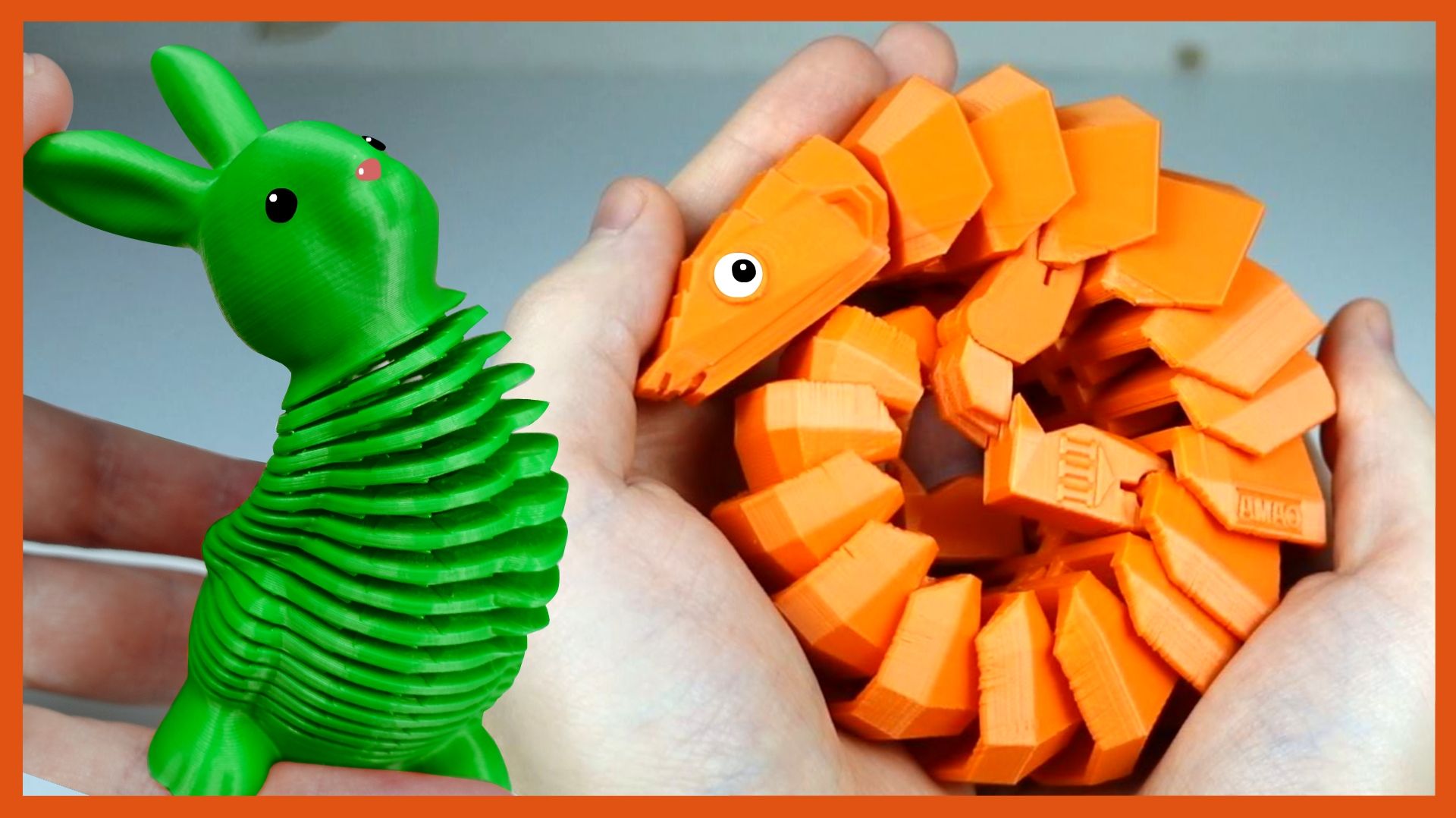 Панголин на 3D принтере. Печатаю подвижные игрушки антистресс.