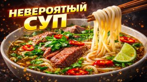 Беру говядину — и готовлю легендарный суп Фо Бо
