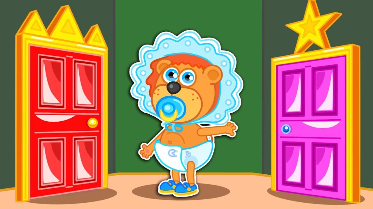 Маша и Леопольд. Двери - Мультик для детей