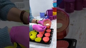 Тарталетки с малиной 🧁