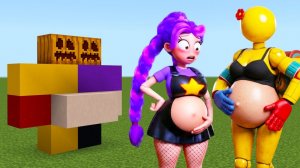 Аддон Poppy Playtime БЕРЕМЕННАЯ Игрок и Лили Лавбрейдс: Майнкрафт