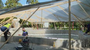 В сочинском парке "Ривьера" ремонтируют "Черное море"