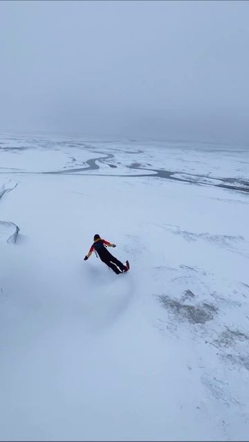 Загадочные снежные просторы Арктики #природа #зима #пейзаж