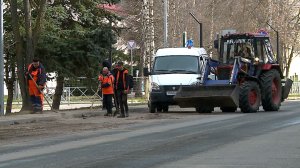 (Рыбинск-40) КАПИТАЛЬНАЯ УБОРКА УЛИЦЫ МОТОРОСТРОИТЕЛЕЙ