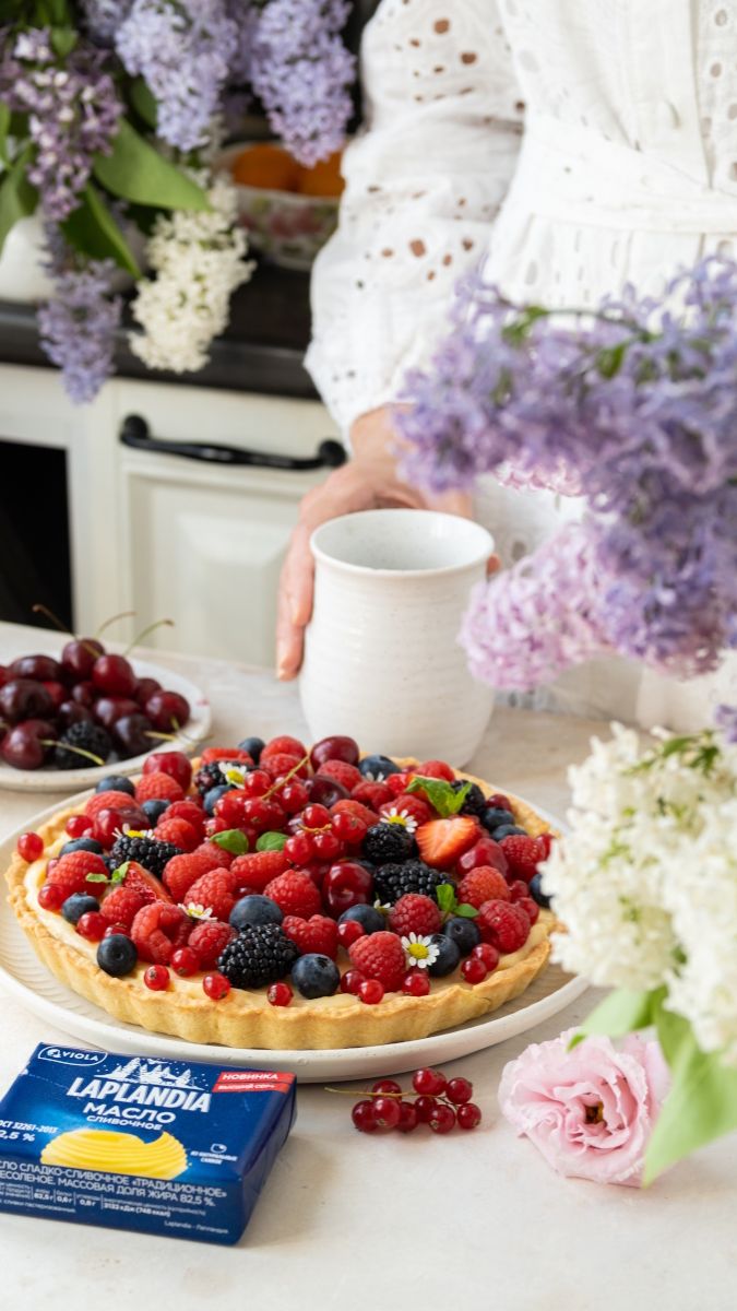 Тарт с ягодами