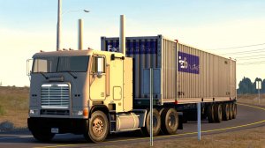 623 / ATS 1.58 / Freightliner FLB / Рейс на один день.