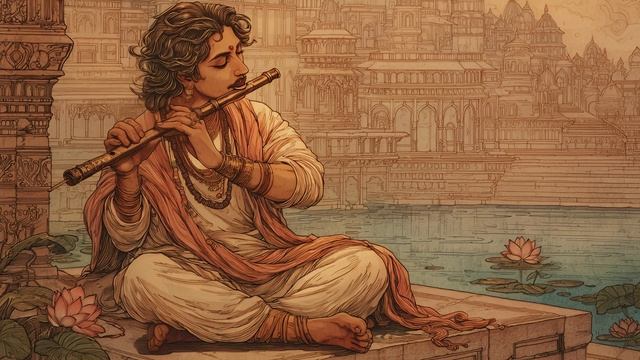Stop Brain Fog with Flute | Indian Classical Background Music | Heal, Focus, & Relax