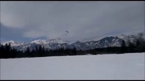 Весенние полеты на мотопарапланах в Аршане. Республика бурятия. Часть 1