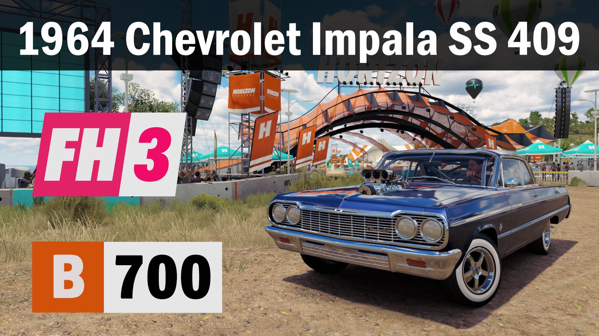 Forza Horizon 3 - 1964 Chevrolet Impala Super Sport 409, Race