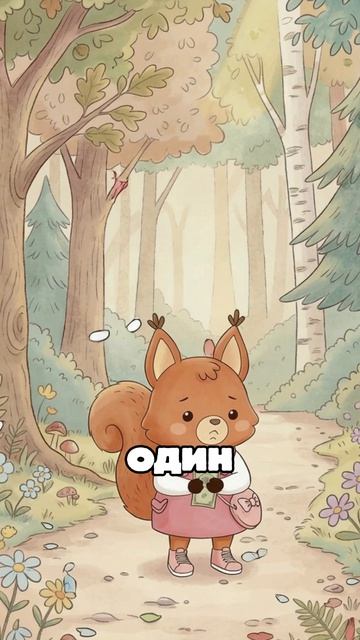 А как бы поступили вы? Помогите белочке Фанни решить задачку