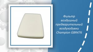 Фильтр воздушный предварительной очистки воздуходувки Champion GBR476