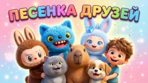 🎶✨ ПЕСЕНКА ДРУЗЕЙ | Весёлый мультфильм для детей ✨🎶