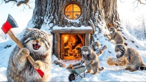 СМОГУТ ЛИ КОТЯТА ПОСТРОИТЬ РОСКОШНОЙ ОСОБНЯК В ДУПЛЕ????