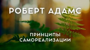 Четыре принципа, которые растворяют “я”. Роберт Адамс