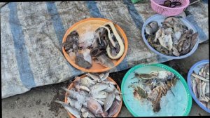 Дневной рынок на улице "Tran Phi" острова фукуок вьетнам