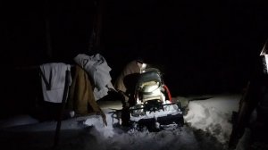 Снова в тайгу.Снег бурану не припятствие.