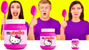 Большая, Средняя или Маленькая Тарелка Челлендж | Эпичные Кулинарные Лайфхаки