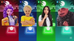 Гадкий Я 4, Шфа, Влад и Ники против К-Поп Охотников