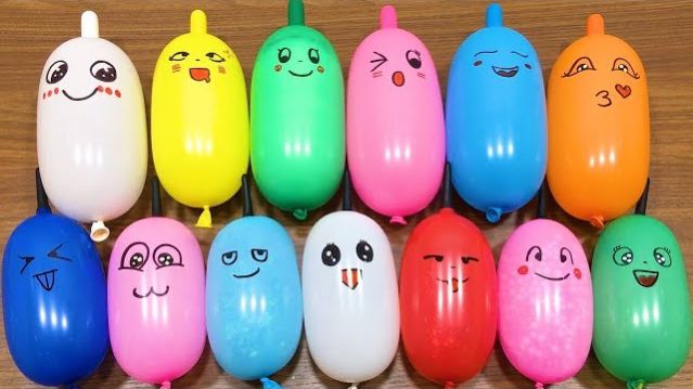 ДЕЛАЮ СЛАЙМ С ЗАБАВНЫМИ ШАРИКАМИ #1 — ЗАЛИПАТЕЛЬНОЕ ВИДЕО СО СЛАЙМОМ