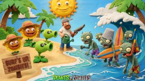 Зомби против растений! Plants vs Zombies ПвЗ PvZ Растения против Зомби Битва прохождение игры