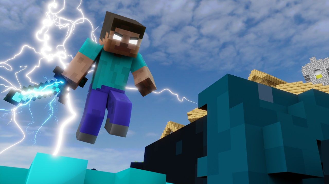 ХЕРОБРИН НАПАЛ НА СТРАЖА - Майнкрафт Мультики