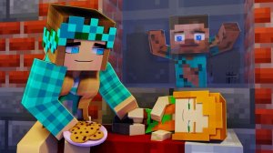 Она привлекла к себе все внимание. Майнкрафт Мультик