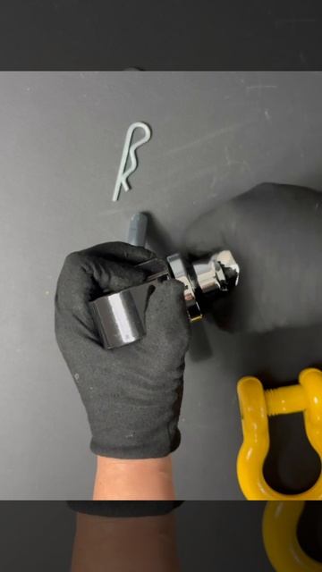 Фаркоп съемный 50х50 мм усиленный в сборе с петлей 2 в 1 съемный (3301)