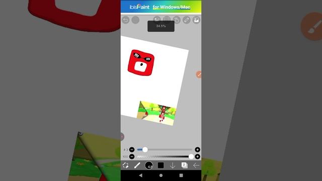 Рисую блогера у меня ушки и лапки