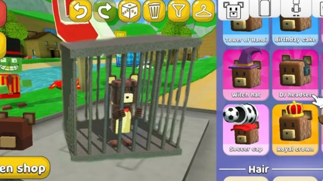 Десерт крутит колесо для одежды Super Bear Adventure