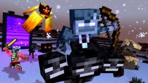 Нижний Мир Нападает на Поверхность - Майнкрафт Мультики