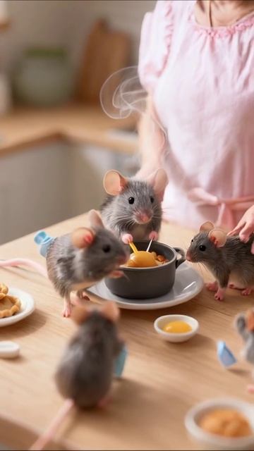 Мышиный кулинар: готовим вместе! мишки кулинария приключения