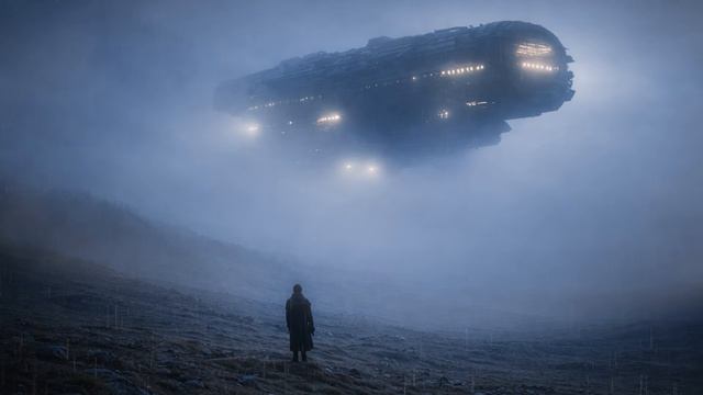 Return ｜｜ Relaxing Dark Ambient Sci Fi Music 🎧 [Rain & Synth Ambience For DEEP Sleep & Focus]-(1080