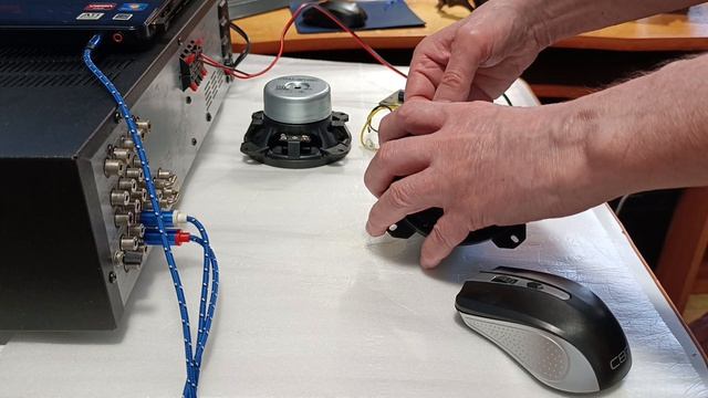 Проверка динамиков PANASONIC EAS-10PL602C