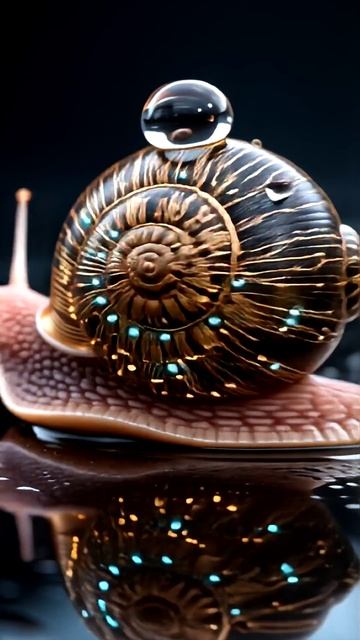 Макарошка и улитка