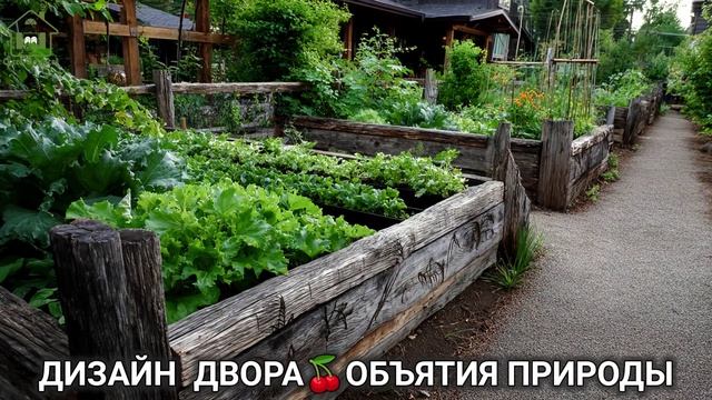 Дизайн двора дачи и сада 🌳 в объятиях природы идеи для вдохновения (72)