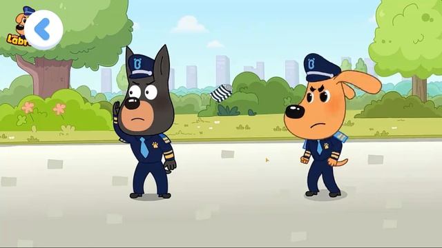Обучающие Мультики для Детей. Мультики для детей. Храбрый Шериф Лабродор.