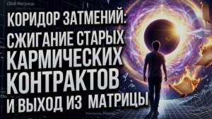 Коридор затмений: сжигание старых кармических контрактов и выход из матрицы