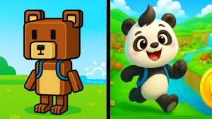 Приключение Героя Панды в Super Bear adventure/Прохождение игры Супер Мишка