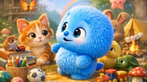 Бубу Блу 💙 Найди предмет! 🧸🔍 | Развивающий мультик