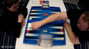 Длинные нарды блиц. Чемпионат УрФО 2026. А.Шимолин - А.Разумов