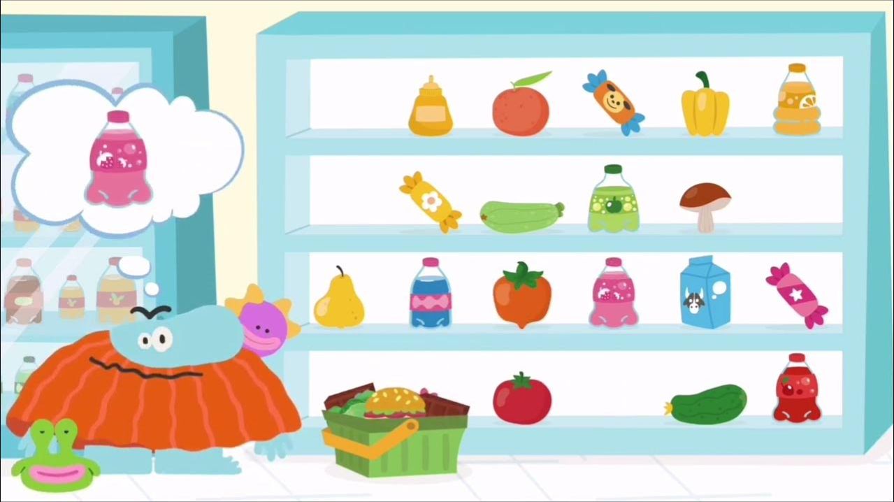 🛒 Бодо Бородо делает покупки 🎮 Учимся в супермаркете развивающий мультфильм