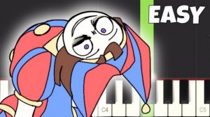 ПОМНИ В АБСТРАКТНОМ ВИДЕ — ЛЁГКИЙ УРОК ИГРЫ НА ПИАНИНО МУЗЫКА УДИВИТЕЛЬНЫЙ ЦИФРОВОЙ ЦИРК